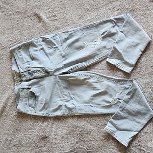 Brand: SEVEN7. Women's distress jeans size 12, one pair